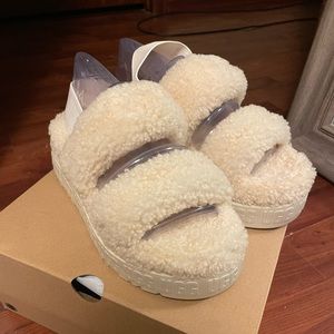 Uggs Oh Fluffita Platform Slides